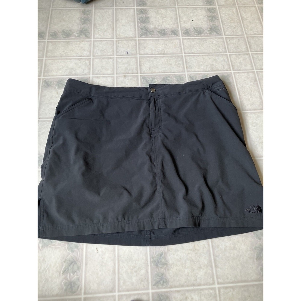 The North Face TNF Apex Skirt Womens 2X Black Hiking Skort Attached Shorts